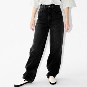 James Street Co - 90s Black Baggy Denim